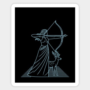 Sagittarius 2025 - Goddess Artemis Magnet